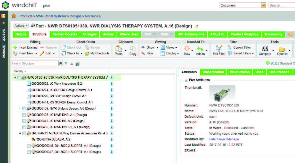 Windchill Quality Management for Med Device Innovators